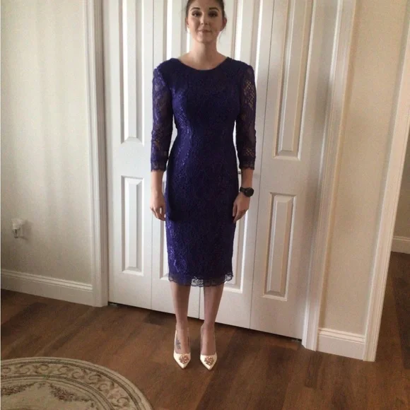 JSCollections | Dresses | Purple Lace Cocktail Dressnew | Poshmark JSCollections | Dresses | Purple Lace Cocktail Dressnew | Poshmark